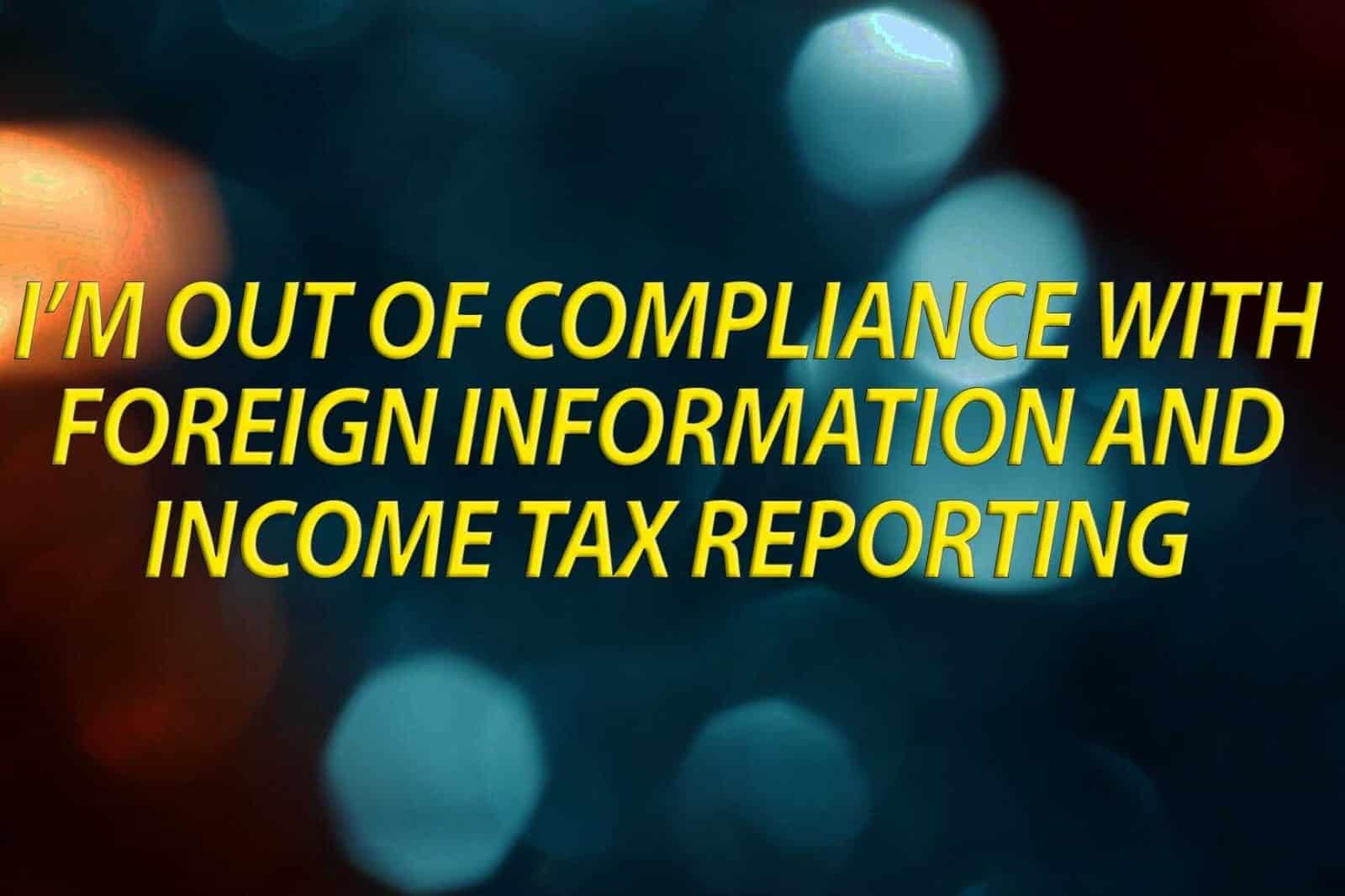 IRS Voluntary Disclosure